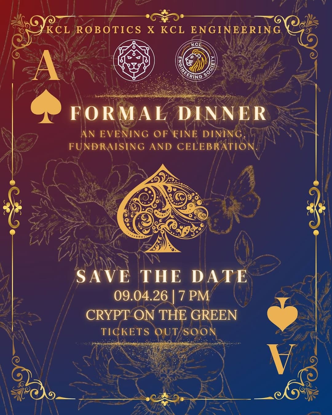 KCL Engineering x KCL Robotics Formal Dinner