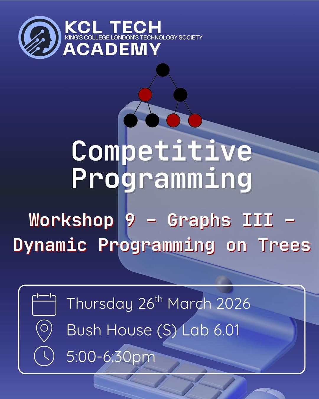 Workshop 9 – Graphs III – Dynamic Programming on Trees
